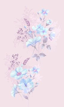手繪水彩插畫