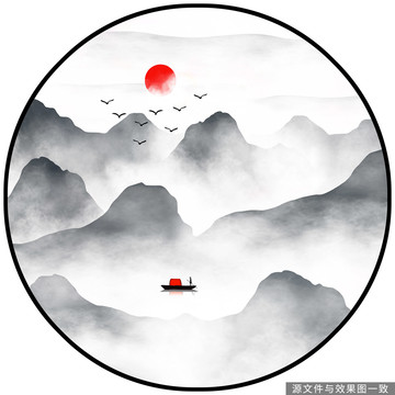 意境山水畫