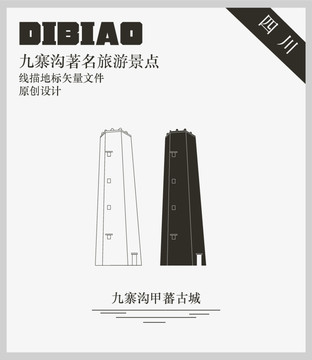 九寨溝甲蕃古城
