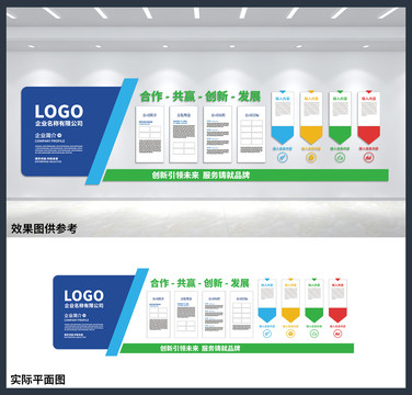 企業(yè)宣傳公司發(fā)展歷程文化墻