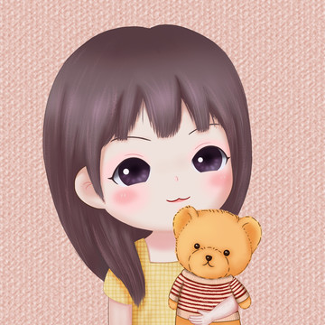 卡通女生頭像