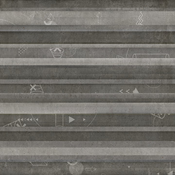 橫紋復古瓷磚設計