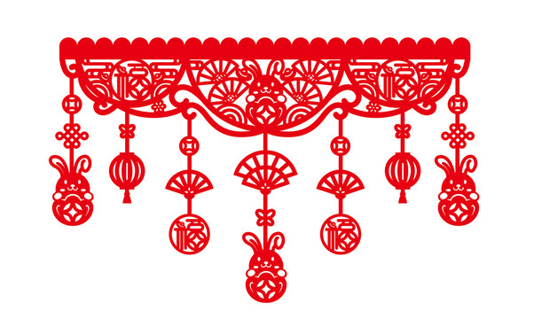 春節(jié)掛簾