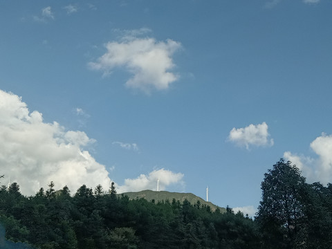 湖南永州蓝山风水发电机