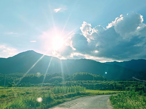 湖南永州蓝山乡村