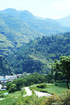 曲靖大山山村