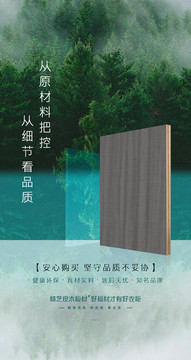 板材宣傳海報