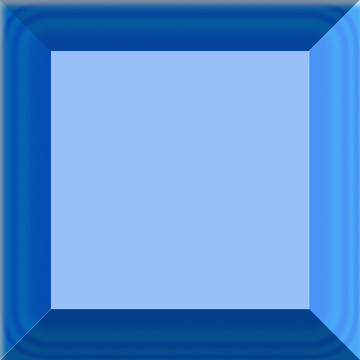 蓝色装饰框