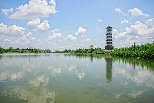柳州岜公塘湿地公园