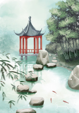古風(fēng)場(chǎng)景圖