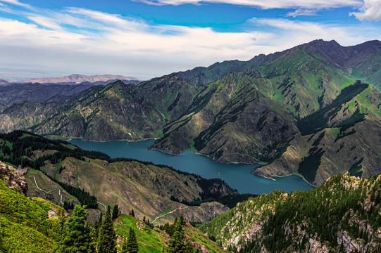 新疆天山天池风景名胜区风景