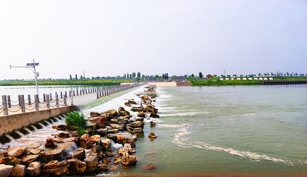 河堤风景