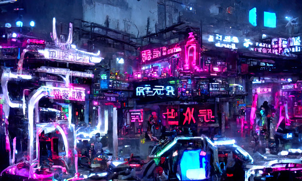 幻想的賽博朋克