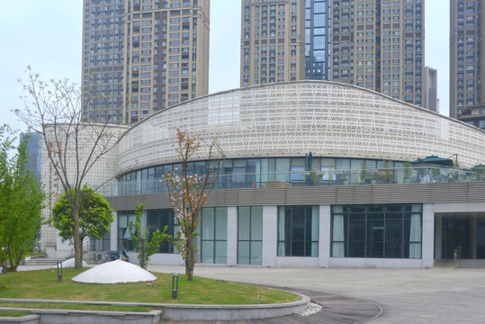 四川金融博物馆建筑外景
