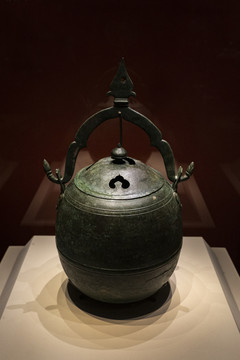 韩国高丽时代青铜悬香炉
