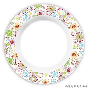 餐具花面