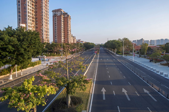 泉州江滨北路风景