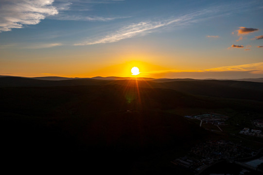 夕阳晚霞