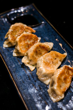 日式海胆煎饺