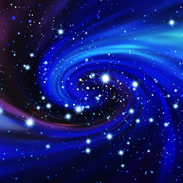 藍色星空