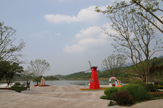 湖泊风景