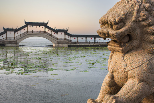 水乡锦溪风光