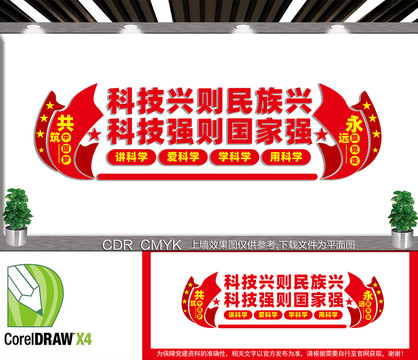 科技強(qiáng)則國家強(qiáng)文化墻4