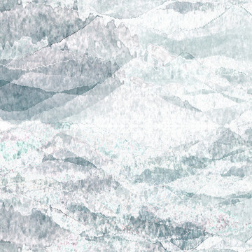 山水裝飾畫