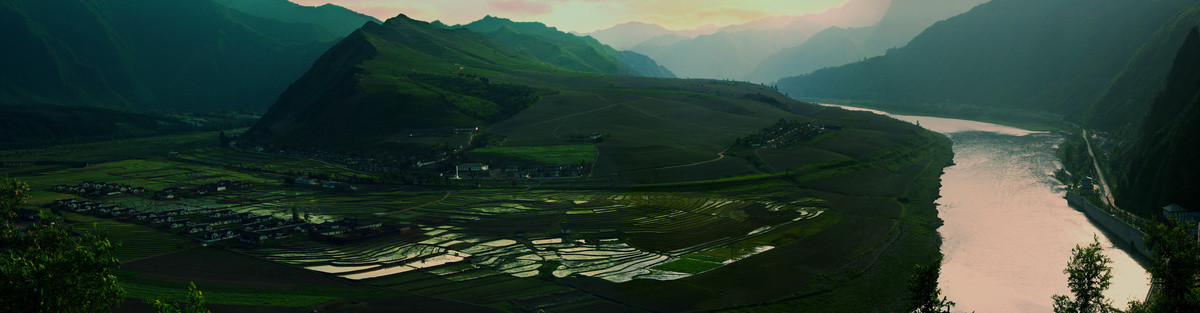 江山宽幅大图山川