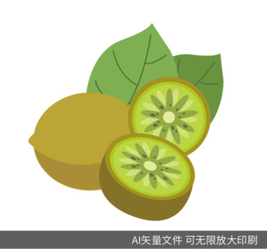 卡通獼猴桃