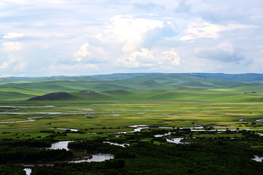 额尔古纳湿地