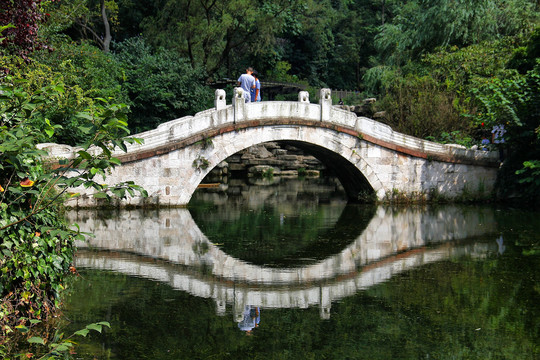 黔灵山公园石桥