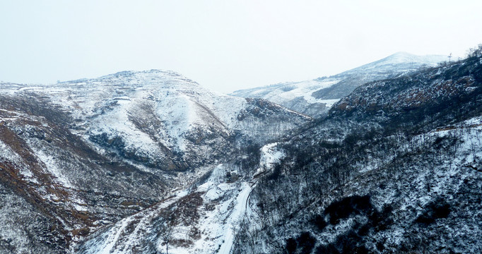 水墨雪