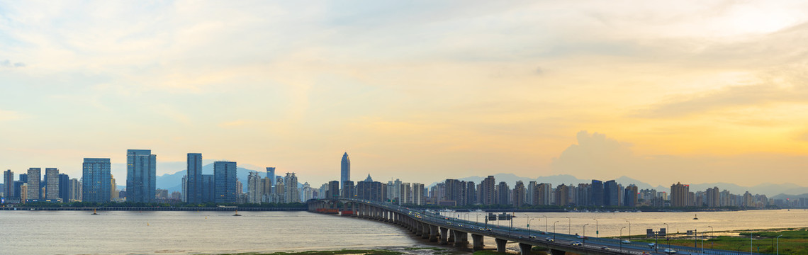 温州瓯越大桥高清全景图