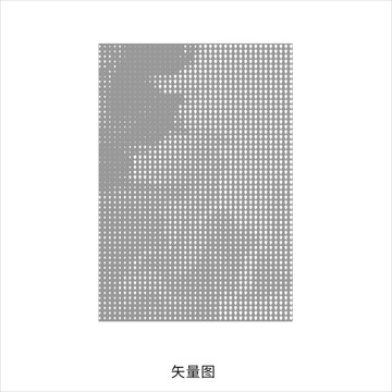水滴鏤空圖案
