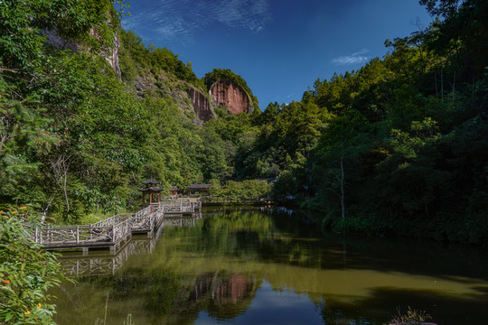 大金湖泰宁旅游湖水山水