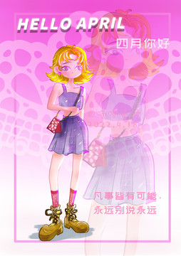 短發(fā)女孩