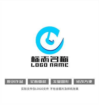 GY字母标志科技logo