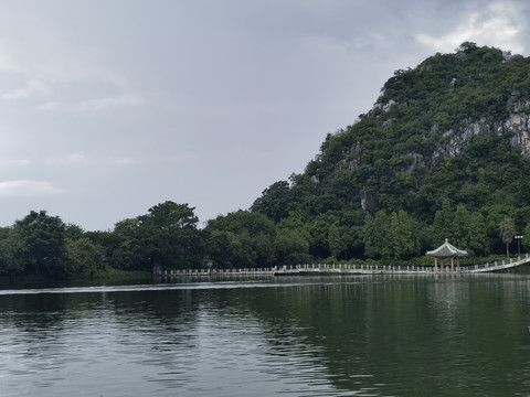 肇庆七星岩湖光山色