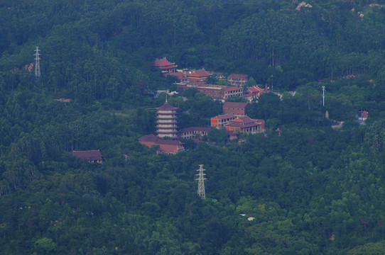 老君山宿燕寺风光