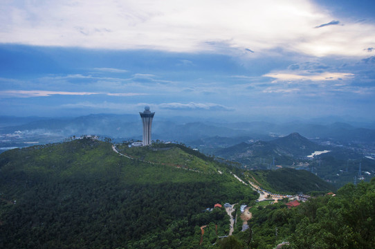 紫帽山山峰气象台