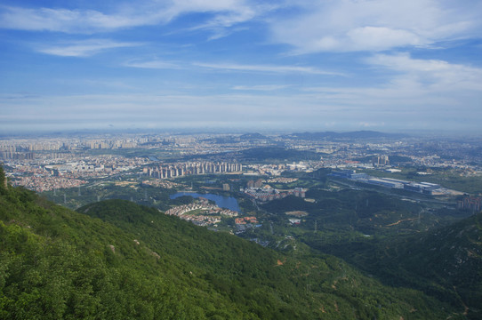 晋江航拍风景图