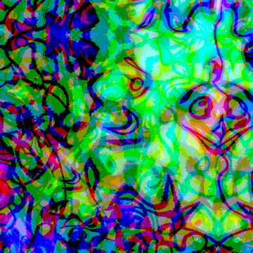 幻彩炫彩幾何線條圖案