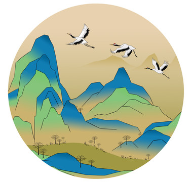 千里江山圓圖