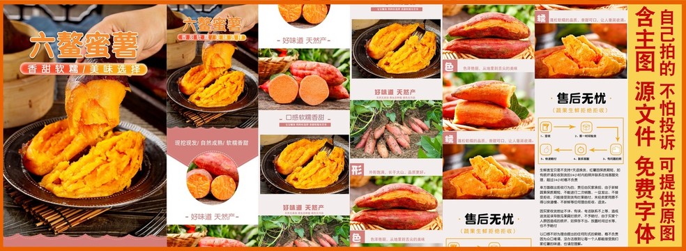 六鰲紅蜜薯詳情
