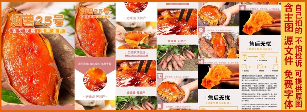 山東煙薯25號詳情頁