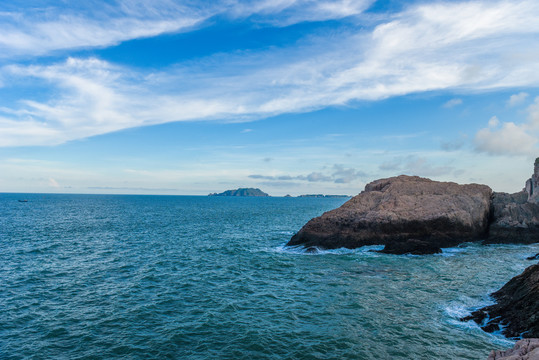 海浪礁石