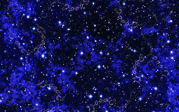 藍色星空