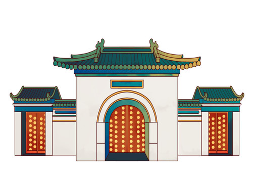 天津地標(biāo)古建筑免摳天后宮
