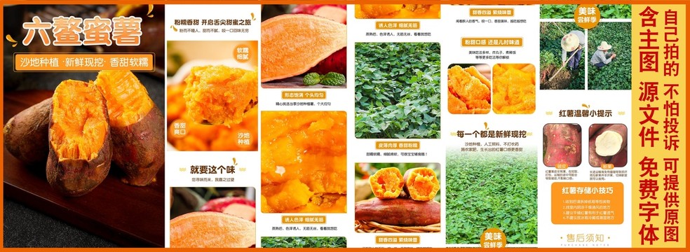 六鰲蜜薯詳情頁(yè)